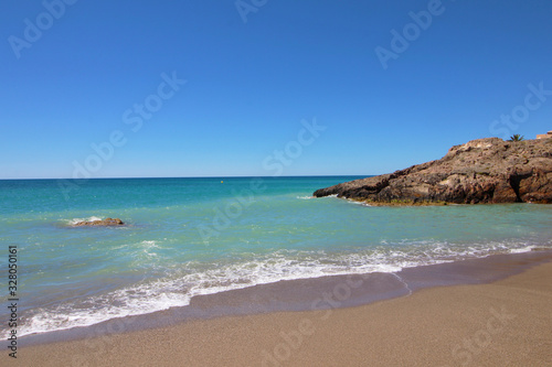 Playa de Bolnuevo, Mazarrón, Murcia, España