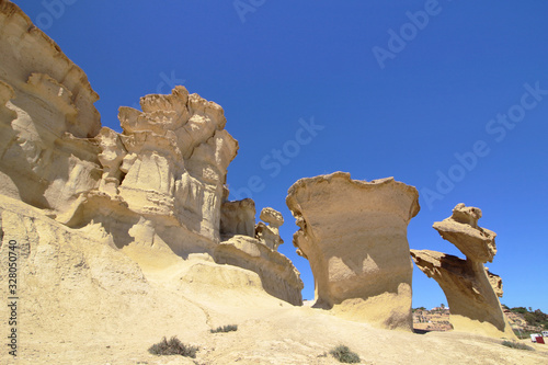 Erosiones de Bolnuevo, Mazarrón, Murcia, España