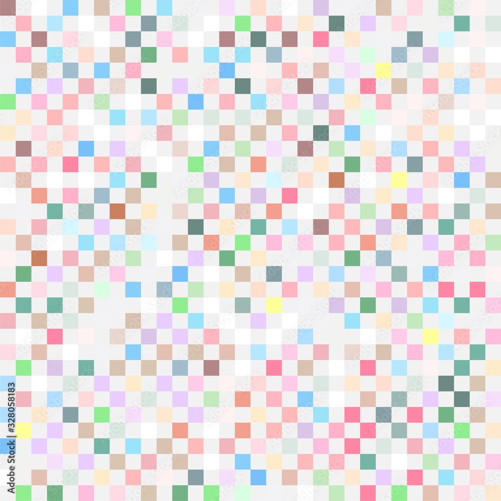 Fototapeta premium Simple seamless black geometry shape pattern background. Vector Illustratoin.