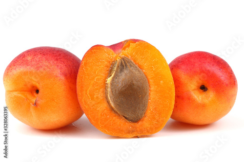 Apricots and half