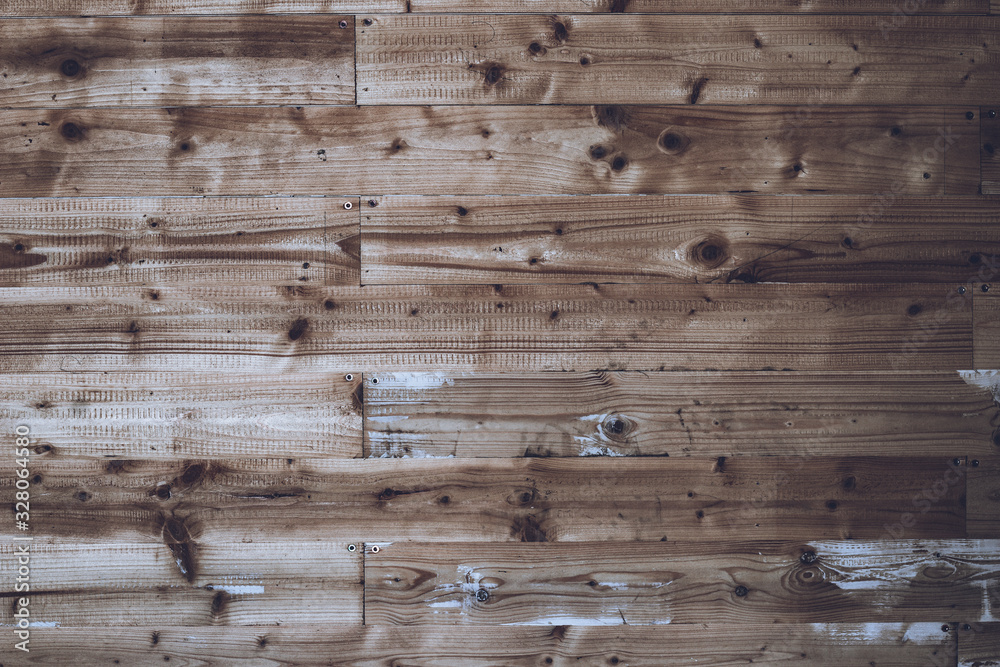 Naklejka premium Holzwand