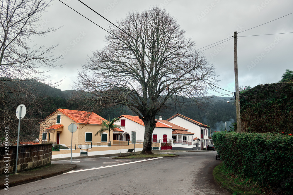 Architecture in Furnas. Azores, Portugal. Architecture in Furnas. Azores, Portugal.
