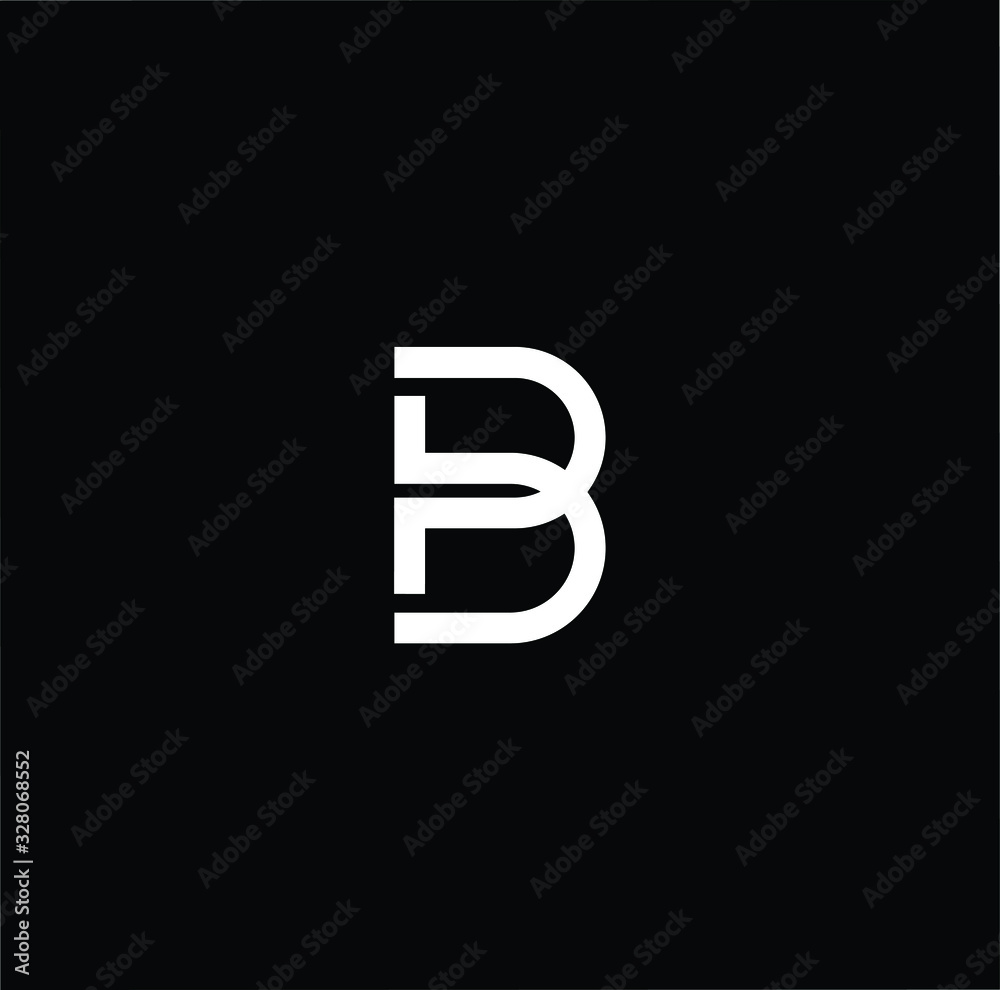 Initial based modern and minimal Logo. B BP PB letter trendy fonts monogram icon symbol. Universal professional elegant luxury alphabet vector design Initial based modern and minimal Logo. B BP PB letter trendy fonts monogram icon symbol. Universal professional elegant luxury alphabet vector design