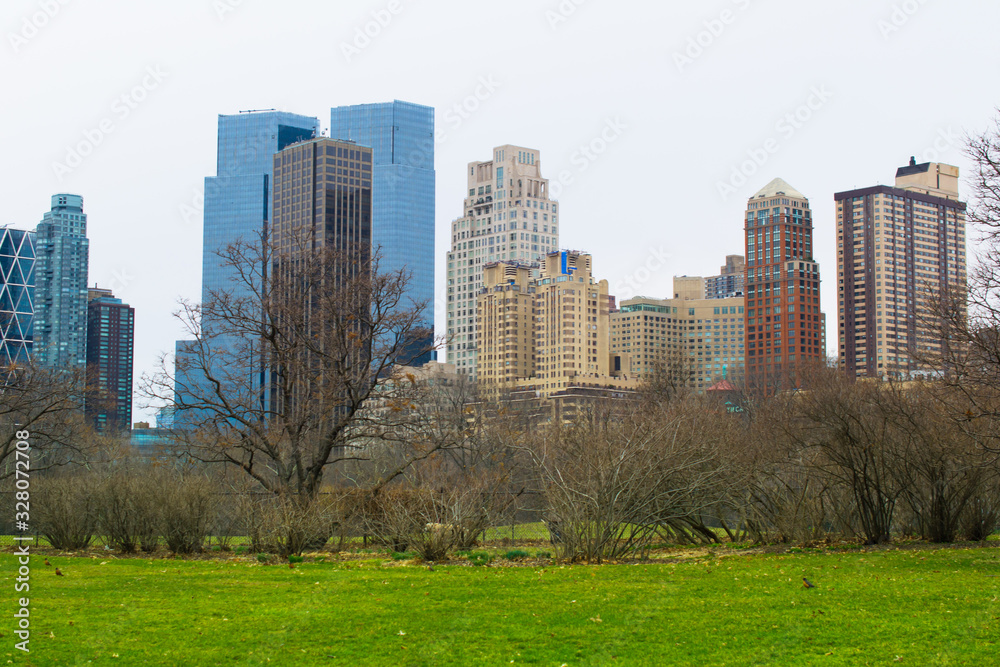 The Central Park of New York City.	