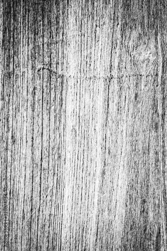 Black and white teak wood texture and background
