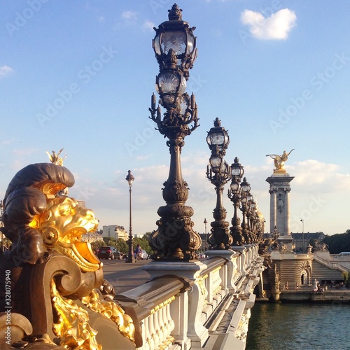 Bridge alexandre 3 in Paris © Laurence
