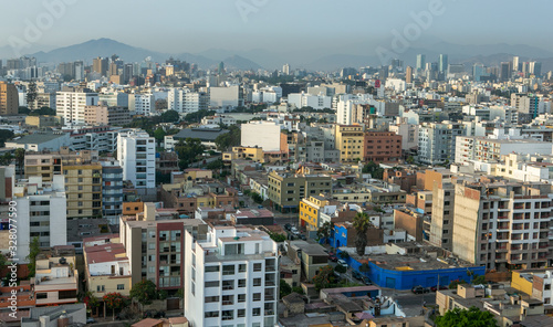 Miraflores aireal. City. Lima   Peru. Overview