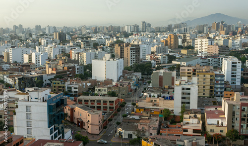 Miraflores aireal. City. Lima   Peru. Overview