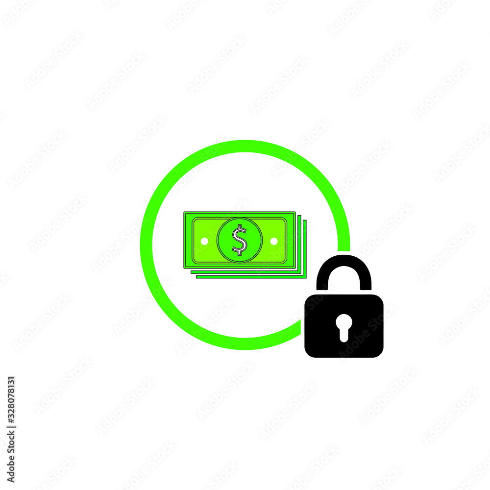 Fixed costs icon. Clipart vector isolated on white background Fixed costs icon. Clipart vector isolated on white background