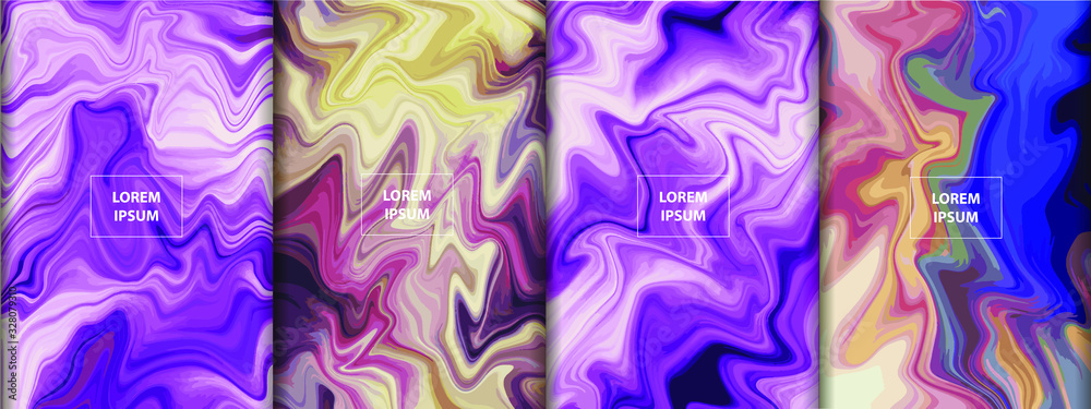 Abstract Color flow gradient background. Liquid marble art texture. Flow inks in water style Abstract Color flow gradient background. Liquid marble art texture. Flow inks in water style