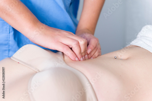woman in a physiosexology therapy