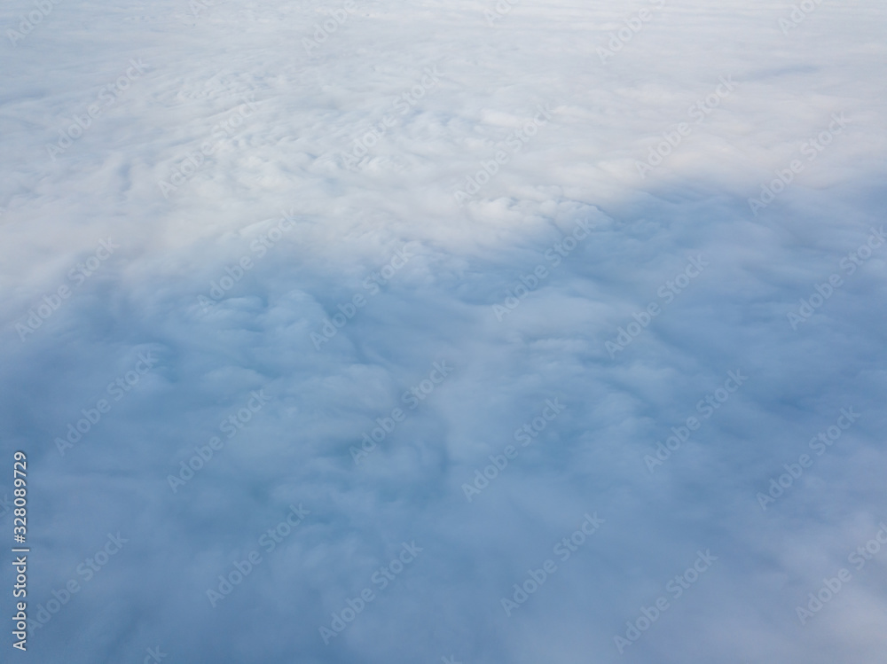 Drone flying above the clouds Drone flying above the clouds
