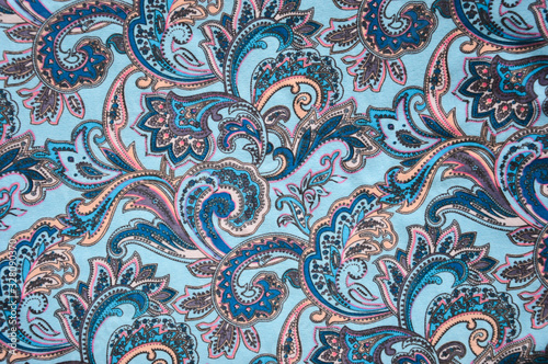 The texture of the fabric. Pattern for decoration.