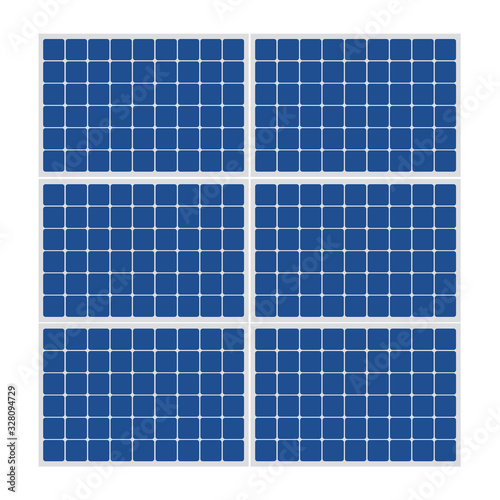 solar panel background- vector illustration