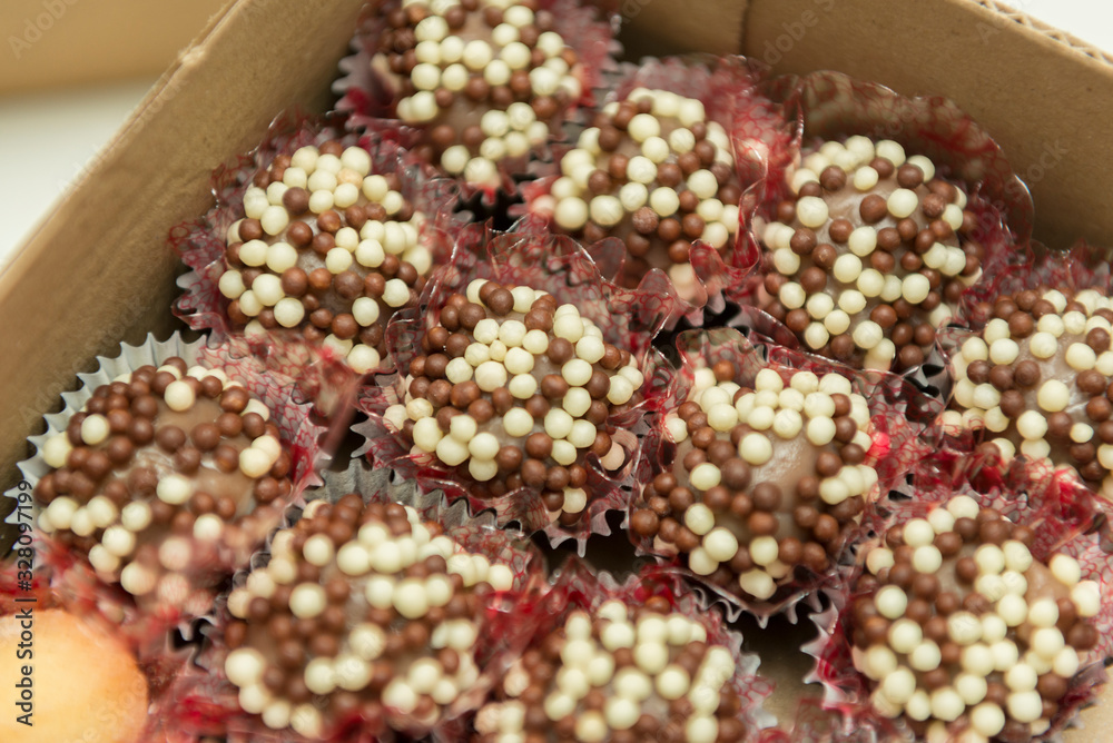 Typical Brazilian children's birthday sweets. Typical Brazilian children's birthday sweets.