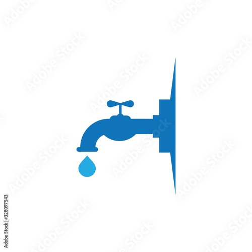 Plumbing service icon