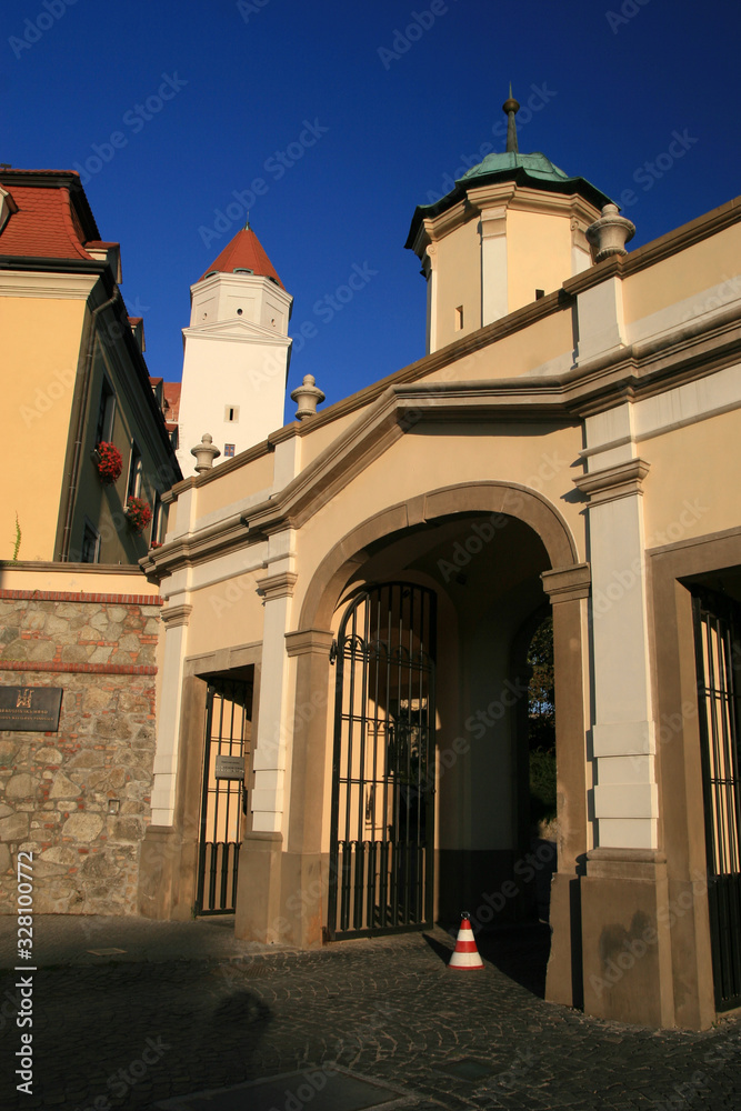 Bratislava Castle, main castle of Bratislava, the capital of Slovakia