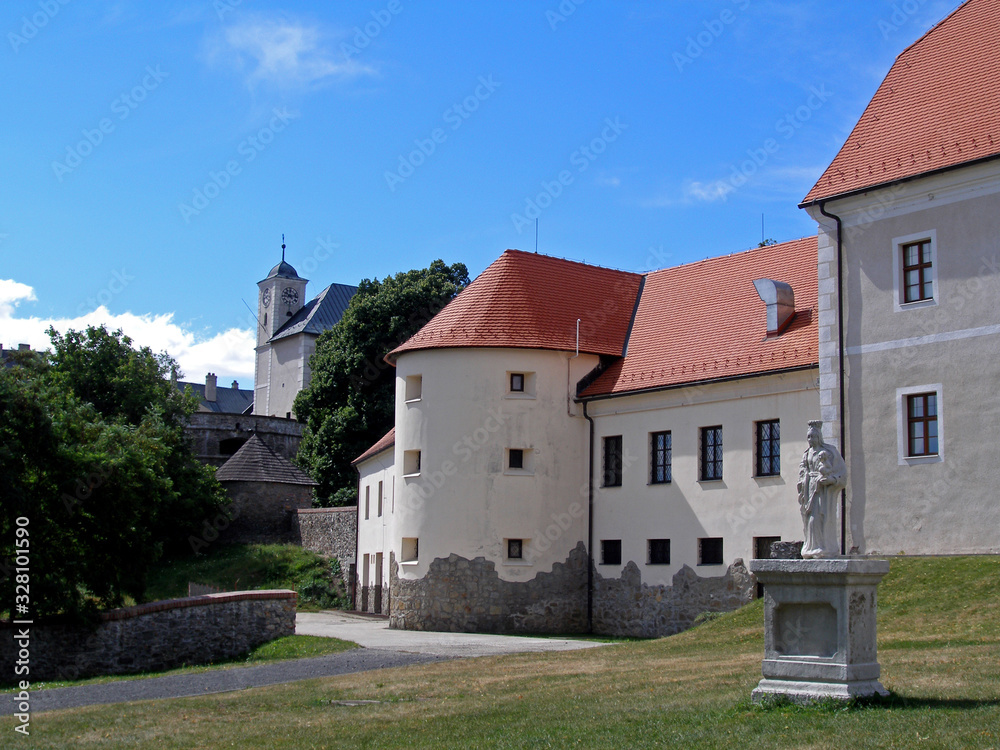 Cerveny Kamen Castle - Redstone Castle, 13th-century castle in southwestern Slovakia.