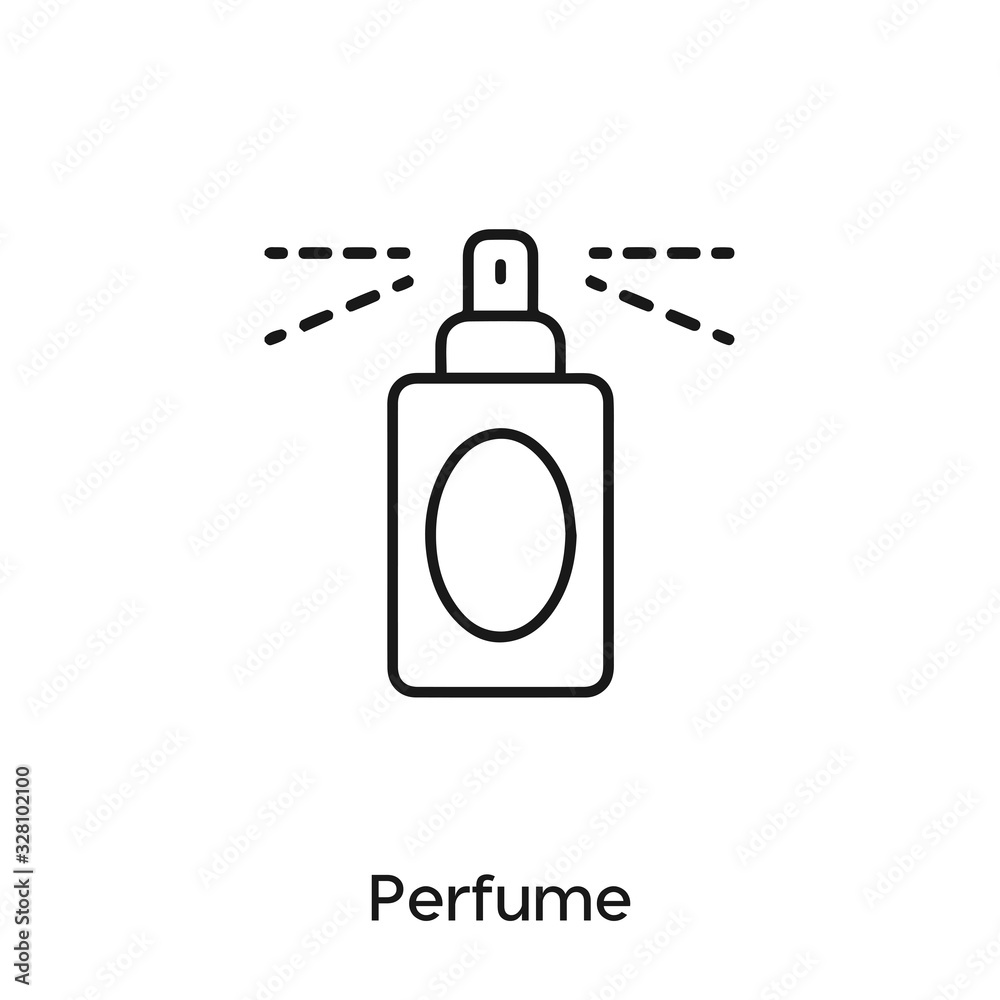 perfume vector line icon. Simple element illustration. perfume icon for your design. perfume vector line icon. Simple element illustration. perfume icon for your design.