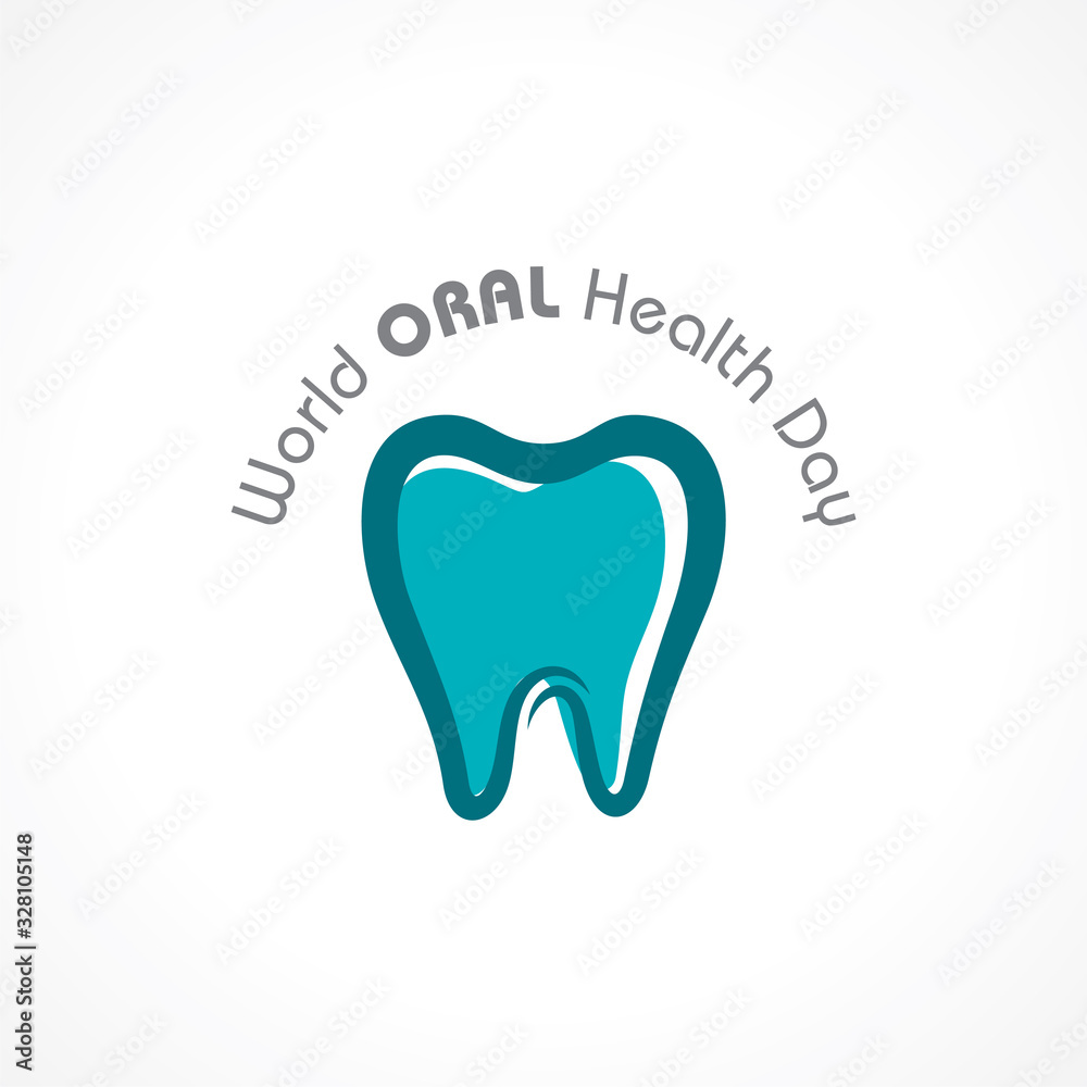 World Oral Health Day design, 20 March World Oral Health Day design, 20 March