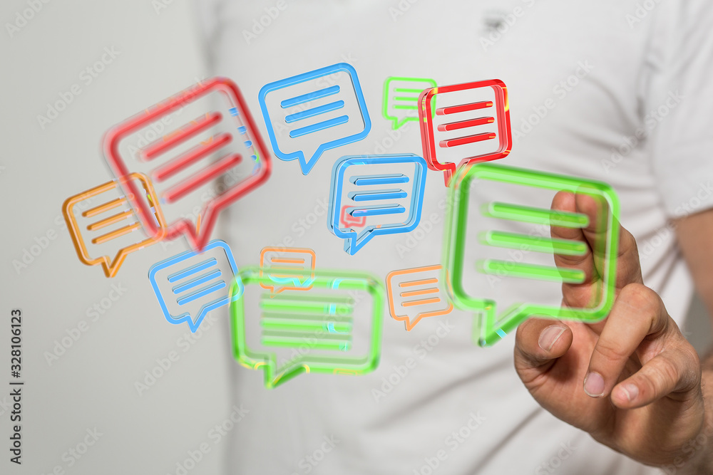 Online people network. Using internet for communication.. Online people network. Using internet for communication..