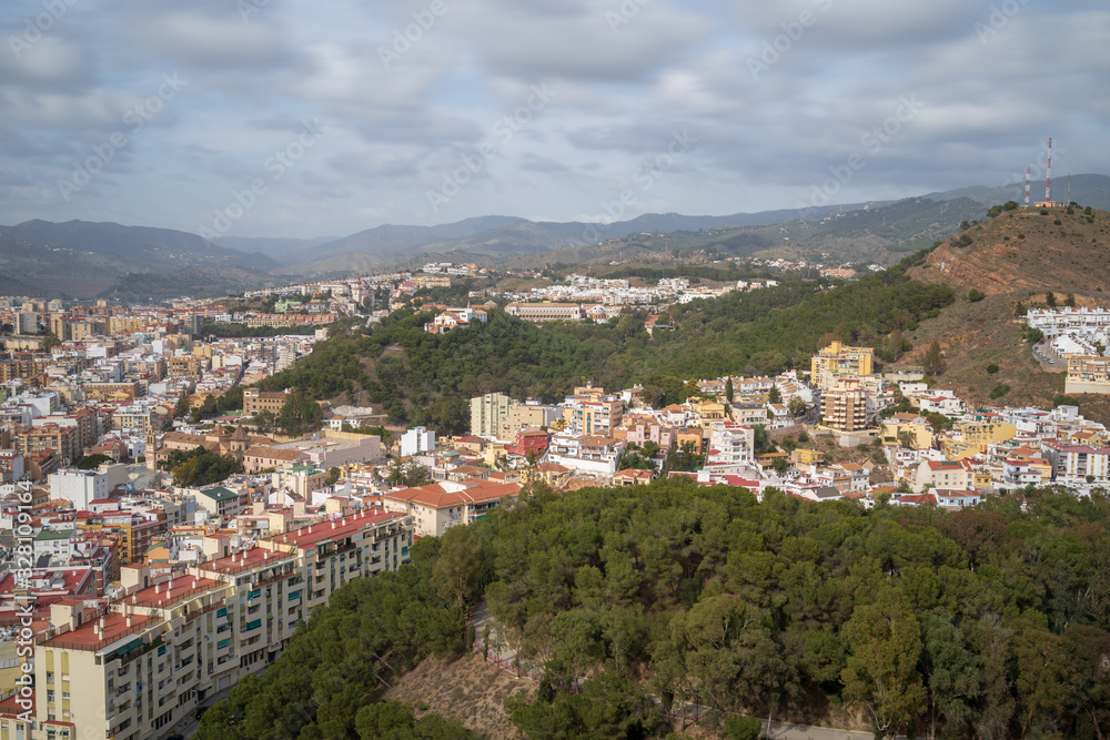 panoramic view of the old city