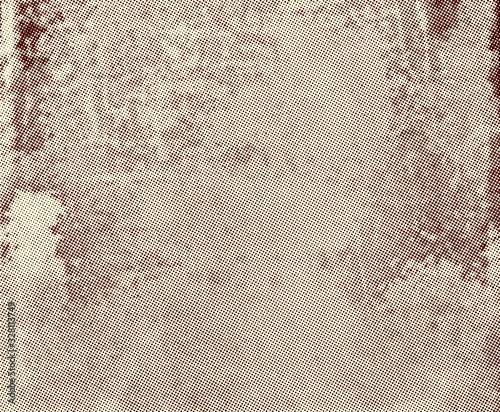 aged newspaper halftone abstract dotted background and texture