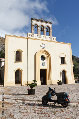 sanctuary called Romitello, in Sicily, near Palermo photo