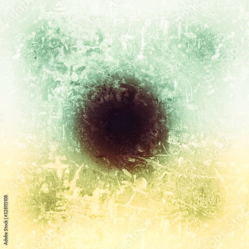 grunge background with cracked motif, 