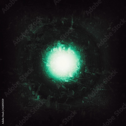 abstract background with cracked wall motif