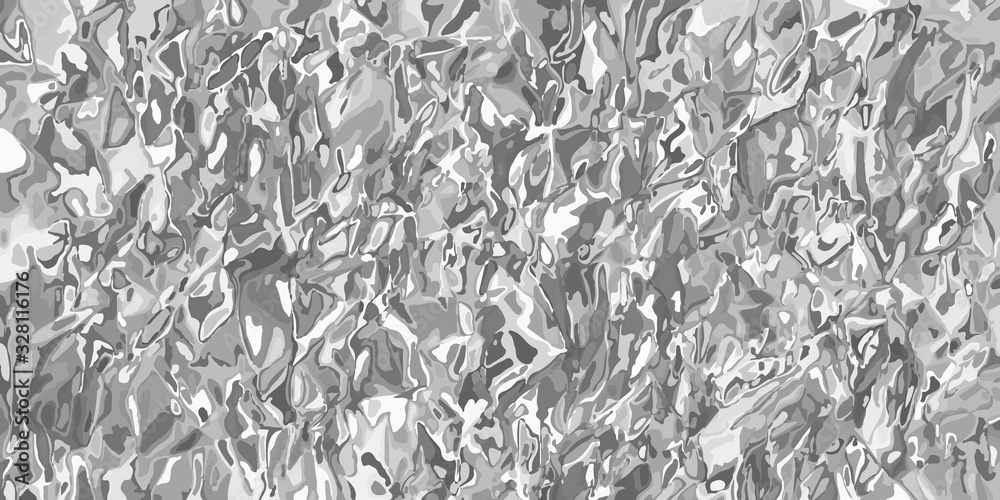 Crumpled silver foil sheet texture. Wrinkled metal background