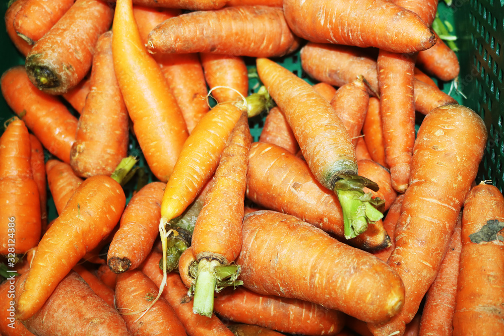 tasty vegetable of carrots on the market photo tasty vegetable of carrots on the market photo