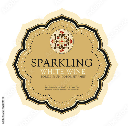 WINE LABEL SPARKLING AND STILL PROSECCO AND AMARONE