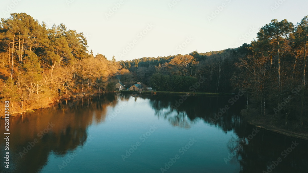 Etang du Baron Langon 3 by Avalon Drones (France, Brittany)