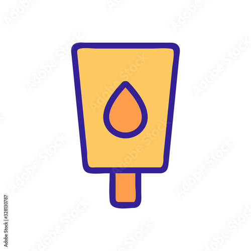 adult video icon vector. Thin line sign. Isolated contour symbol illustration