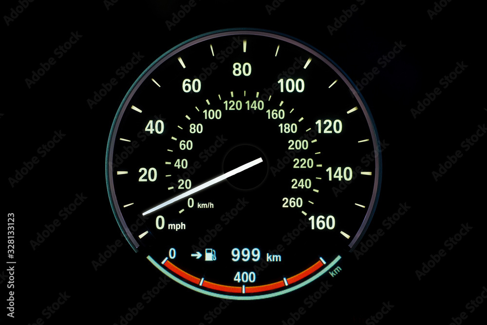 10 Kilometers per hour,light with car mileage with black background,number of speed,Odometer of car. 10 Kilometers per hour,light with car mileage with black background,number of speed,Odometer of car.