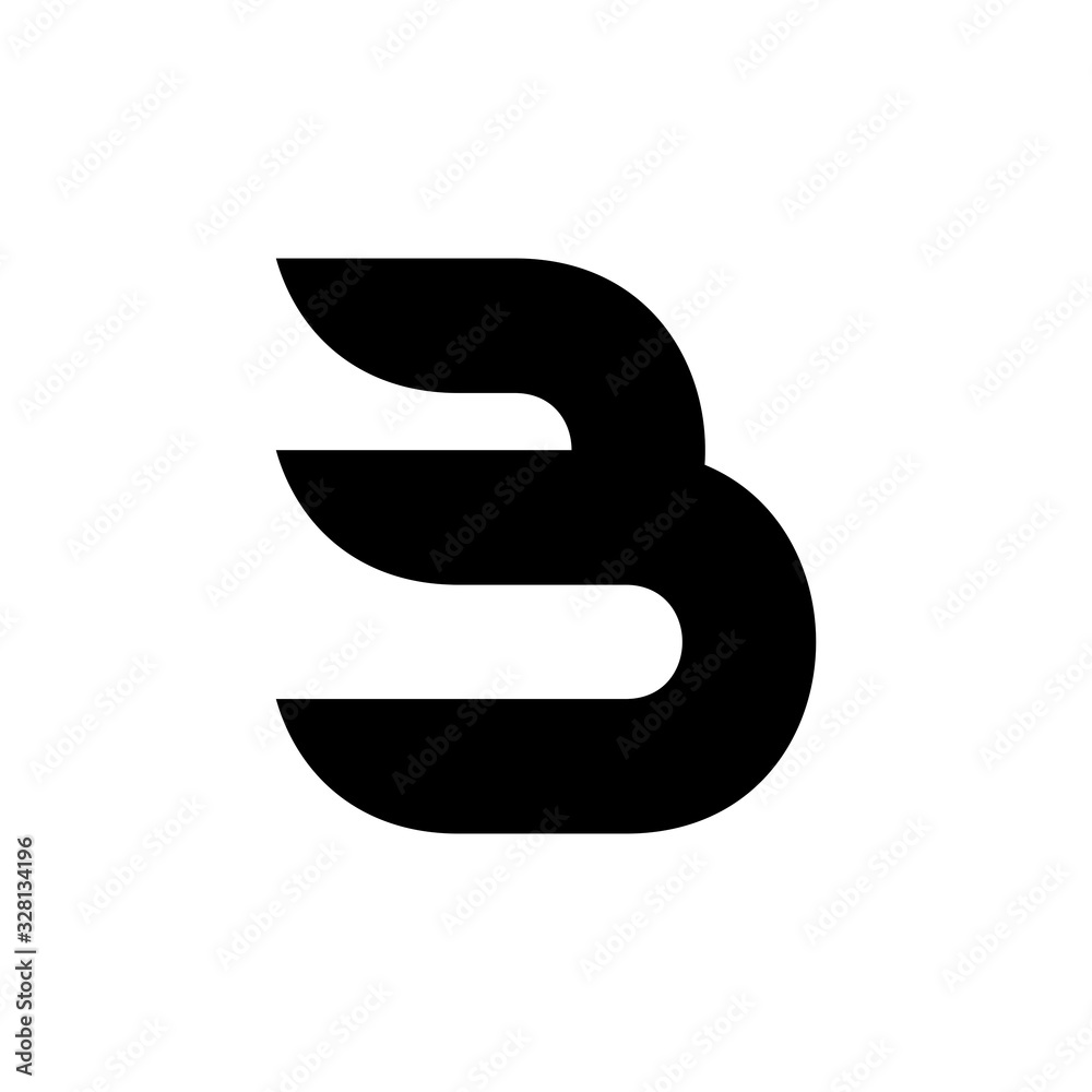 Letter B logo. Icon design. Template elements - vector sign Letter B logo. Icon design. Template elements - vector sign