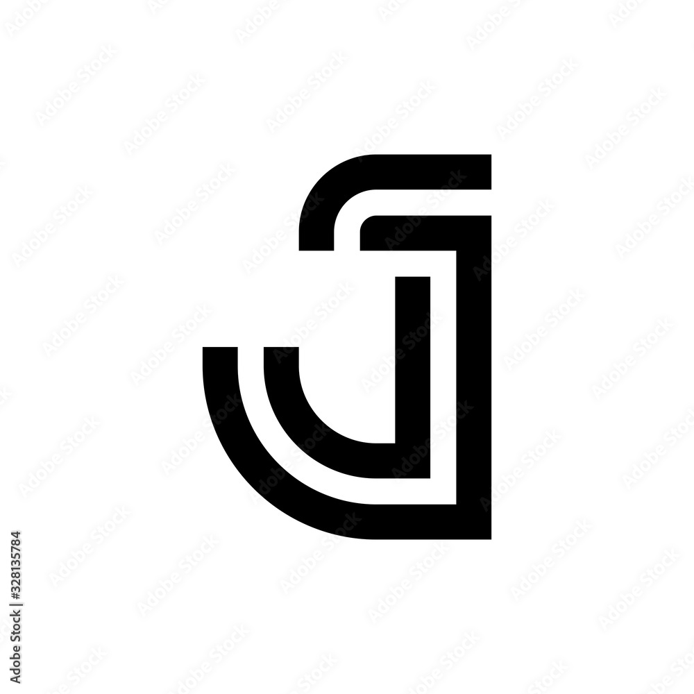 Letter J logo. Icon design. Template elements - vector sign Letter J logo. Icon design. Template elements - vector sign