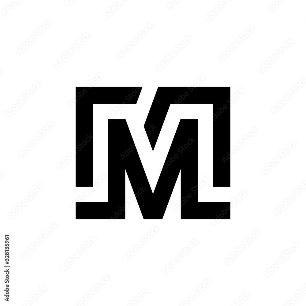 Letter M logo. Icon design. Template elements - vector sign Letter M logo. Icon design. Template elements - vector sign