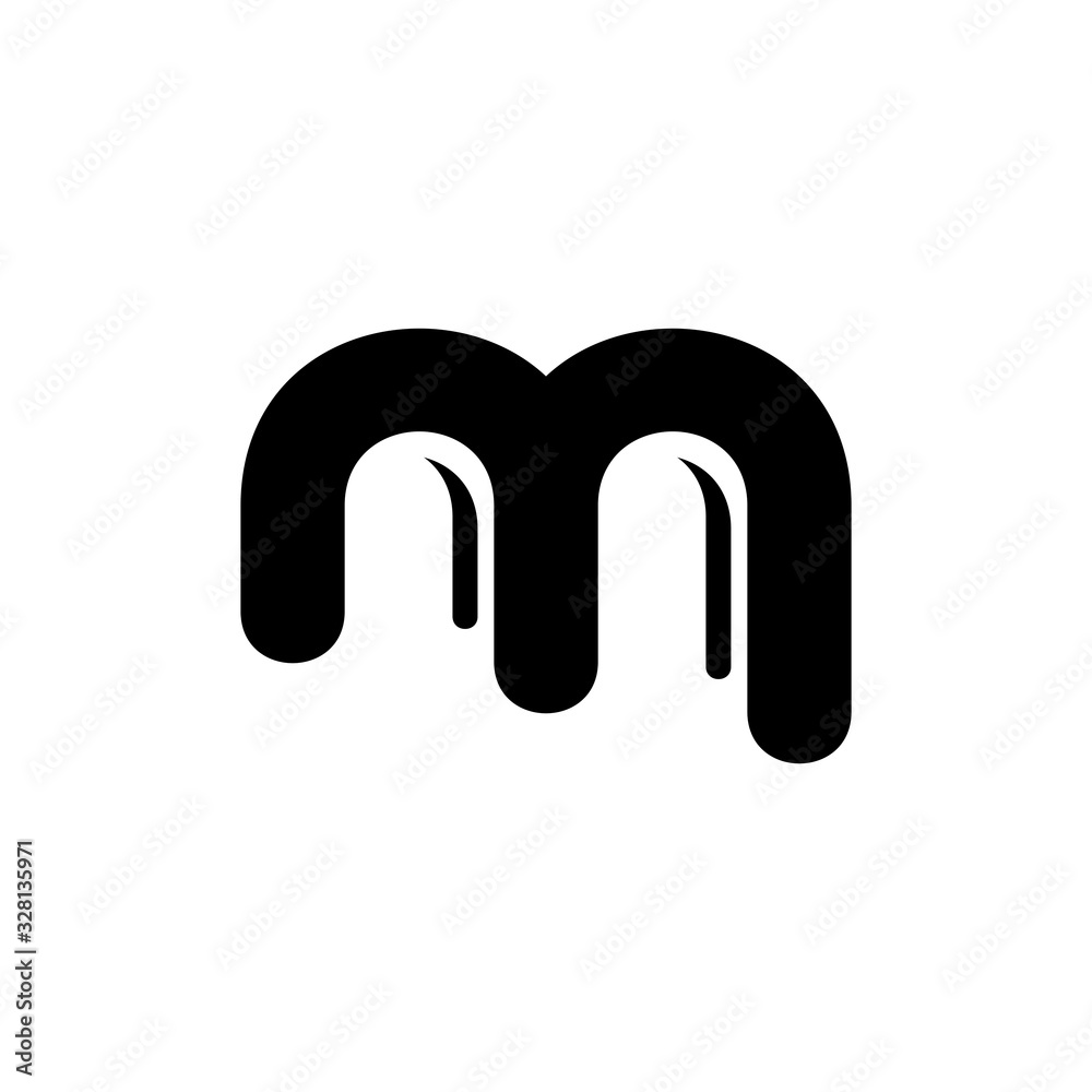 Letter M logo. Icon design. Template elements - vector sign Letter M logo. Icon design. Template elements - vector sign