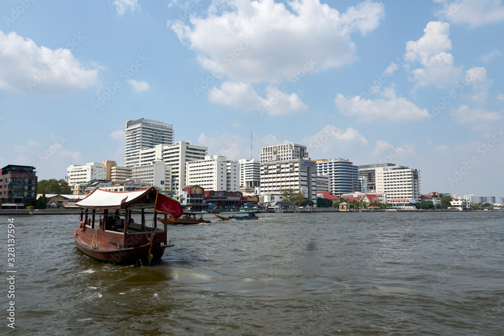 Chao Praya River Transport Travel Bangkok Thailand