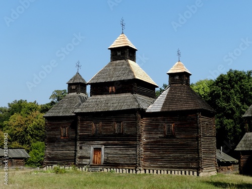Kyiv, Ukraine, Museum of Folk Architecture and Life, Church © Fred