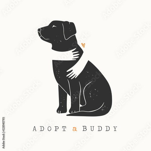 adopt, adoption, animal, art, banner, black, care, cartoon, cat, character, collection, concept, creative, cute, design, dog, domestic, doodle, elements, flat, friend, friendly, friendship, graphic, h
