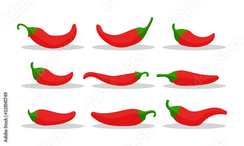 Spicy chili pepper 