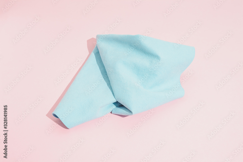 Abstract blue cloth Abstract blue cloth
