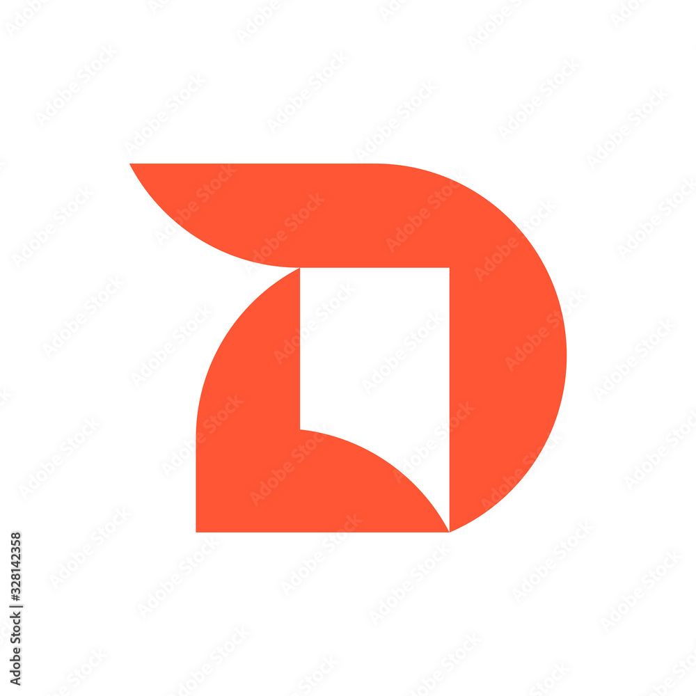 Letter D logo. Icon design. Template elements - vector sign Letter D logo. Icon design. Template elements - vector sign