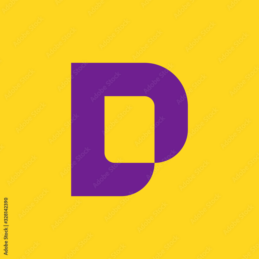 Letter D logo. Icon design. Template elements - vector sign Letter D logo. Icon design. Template elements - vector sign