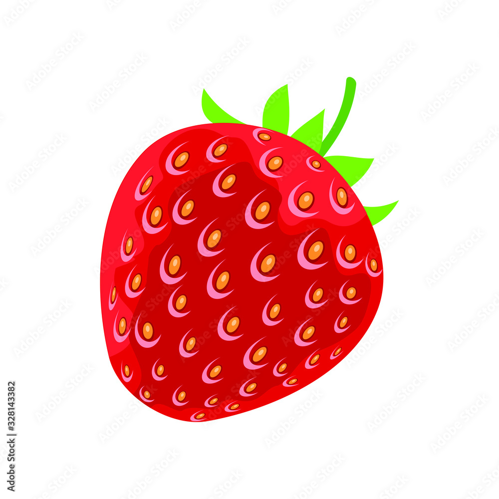 strawberry isolated on white background strawberry isolated on white background