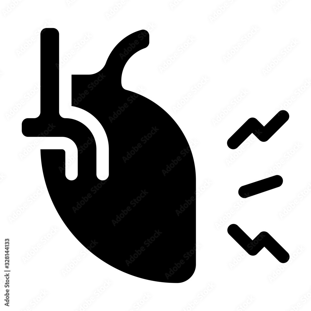 Obraz premium Heart Attack