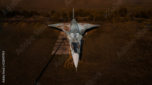abandoned Supersonic aircraft